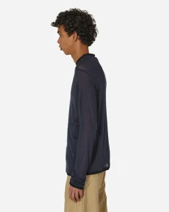 RANRA T-Shirts^Langur Longsleeve T-Shirt Navy