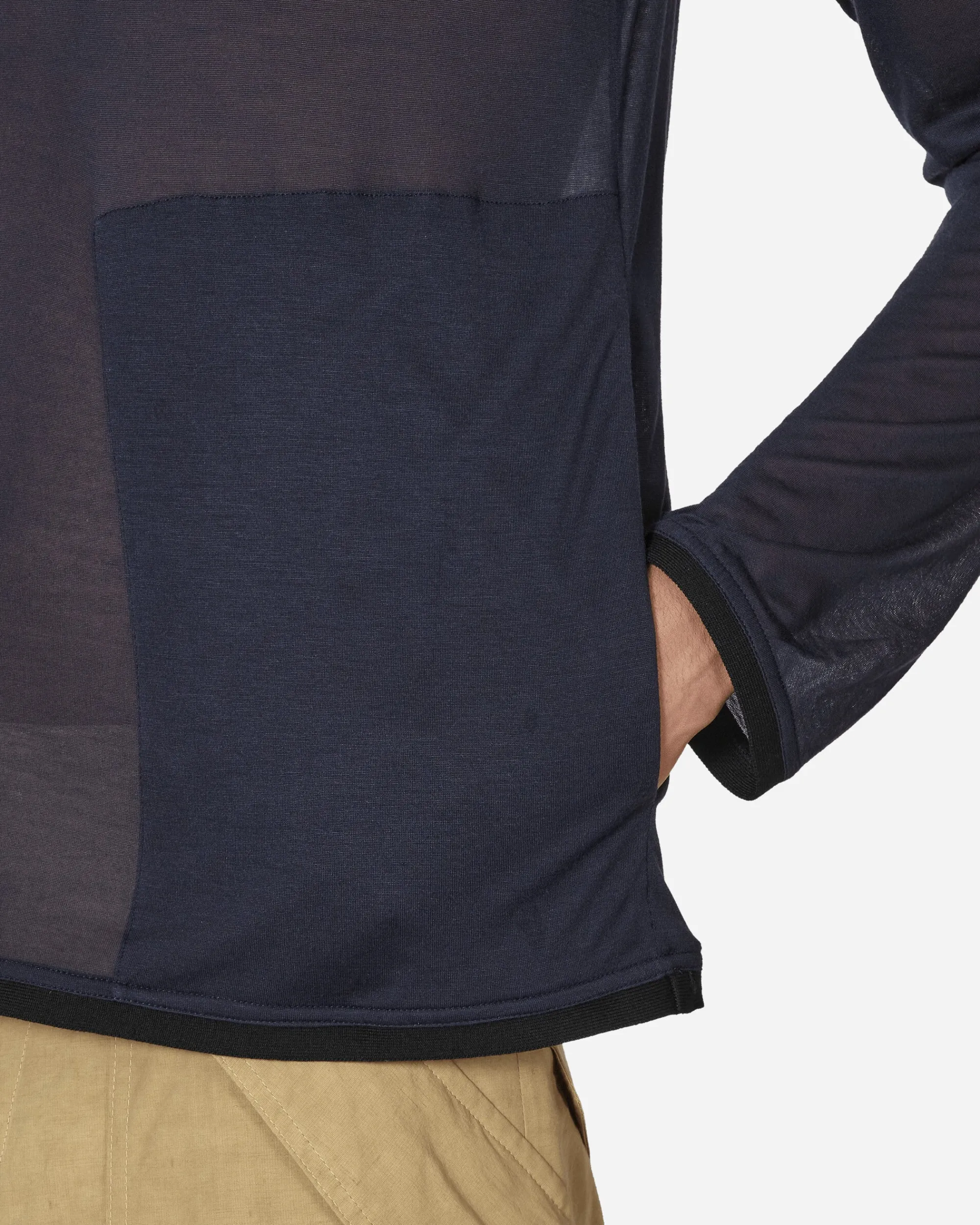 RANRA T-Shirts^Langur Longsleeve T-Shirt Navy