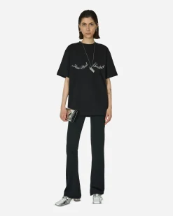 Jean Paul Gaultier T-Shirts^Large Logo T-Shirt Black