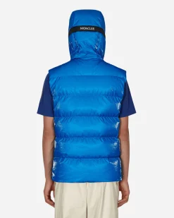 Moncler Coats And Jackets^Lawu Down Vest Blue