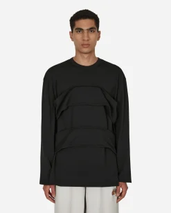 Comme Des Garçons Homme Plus T-Shirts^Layered Longsleeve T-Shirt Black