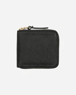 visvim Wallets And Cardholders|Wallets And Cardholders^Leather Bi-Fold Wallet Black