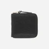 visvim Wallets And Cardholders|Wallets And Cardholders^Leather Bi-Fold Wallet Black