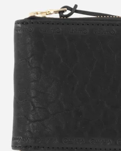 visvim Wallets And Cardholders|Wallets And Cardholders^Leather Bi-Fold Wallet Black
