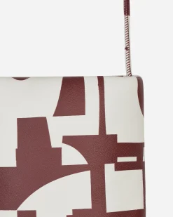 Dries Van Noten Tech And Audio^Leather iPhone Case Red