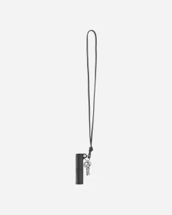 1017 ALYX 9SM Jewellery|Jewellery^Leather Keychain Black