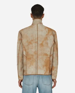 Guess USA Coats And Jackets^Leather Sherpa Jacket Beige