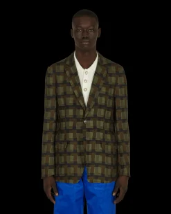 Dries Van Noten Coats And Jackets^Len Lye Boxing Blazer Green