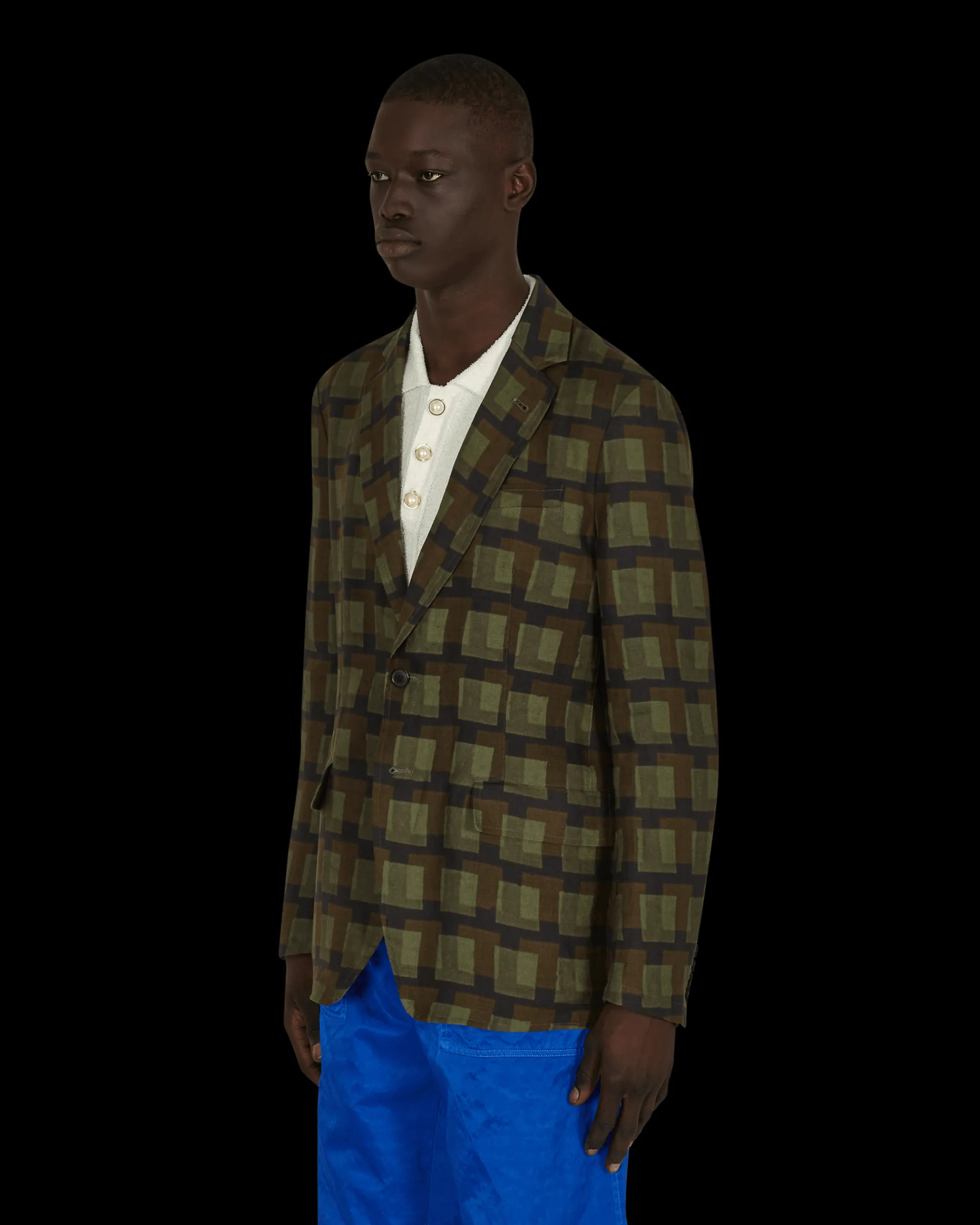 Dries Van Noten Coats And Jackets^Len Lye Boxing Blazer Green