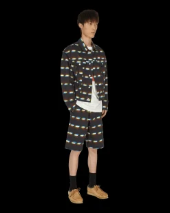 Dries Van Noten Shorts^Len Lye Penny Shorts Black