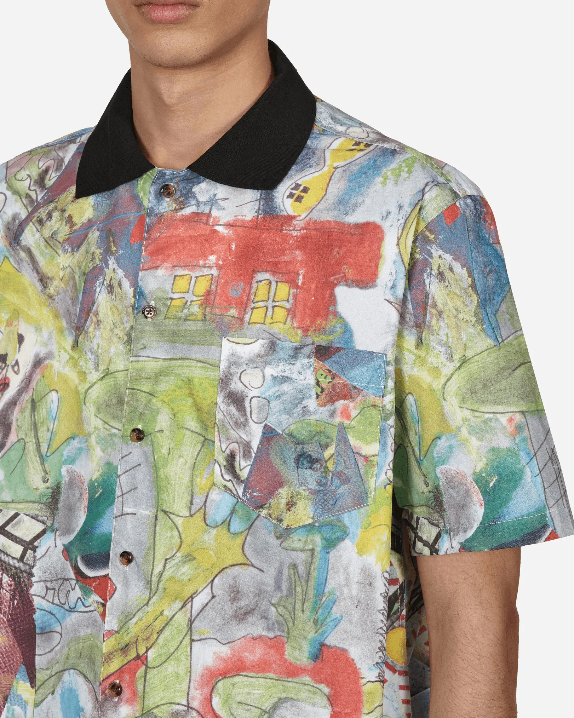 Brain Dead Shirts^Leomis World Shortsleeve Shirt Multicolor