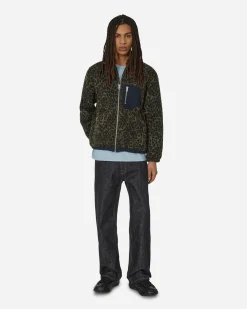 Brain Dead Coats And Jackets^Leopard Reverse Sherpa Jacket Olive