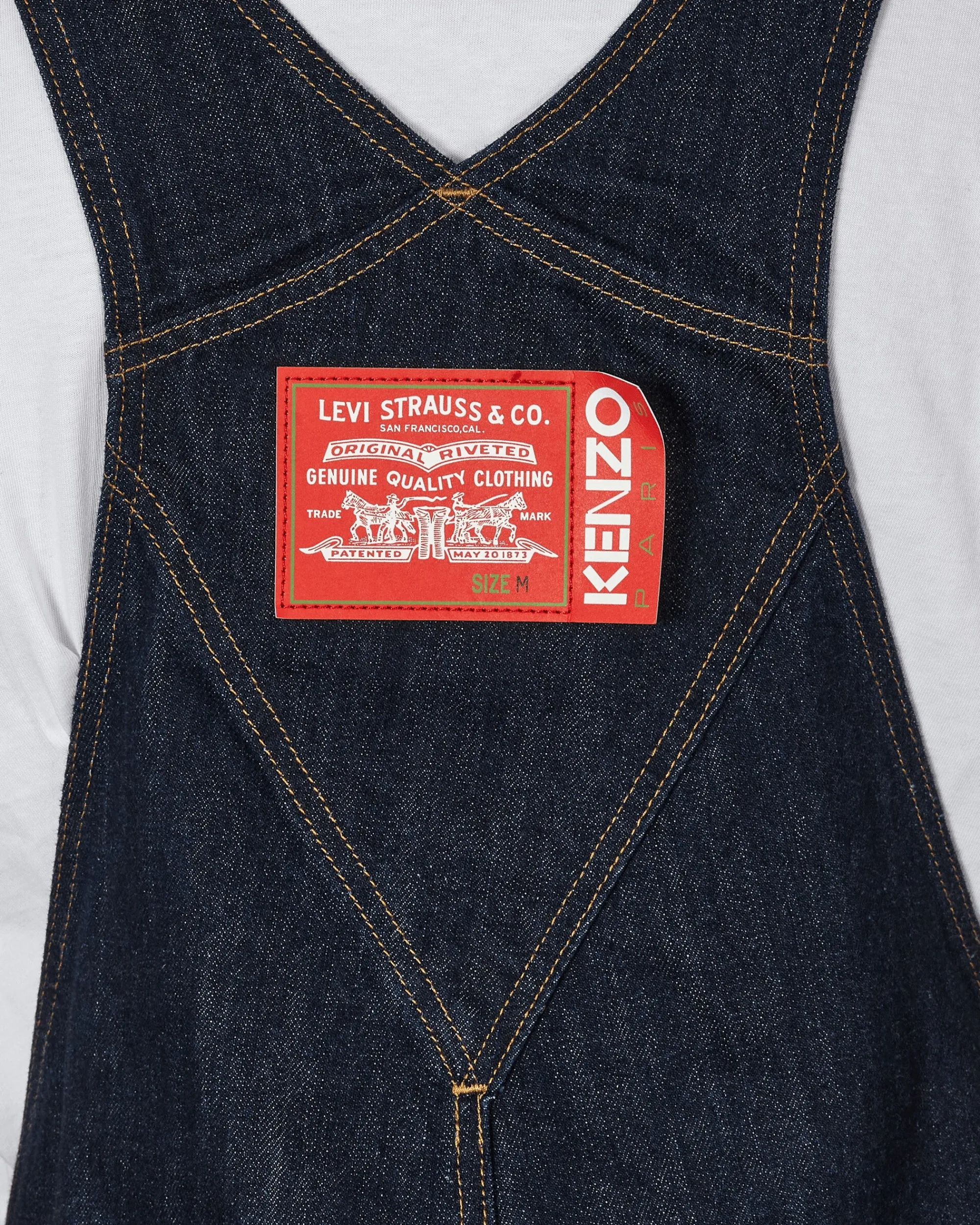 KENZO Paris Pants^Levi’s® Denim Overall Rinse Blue