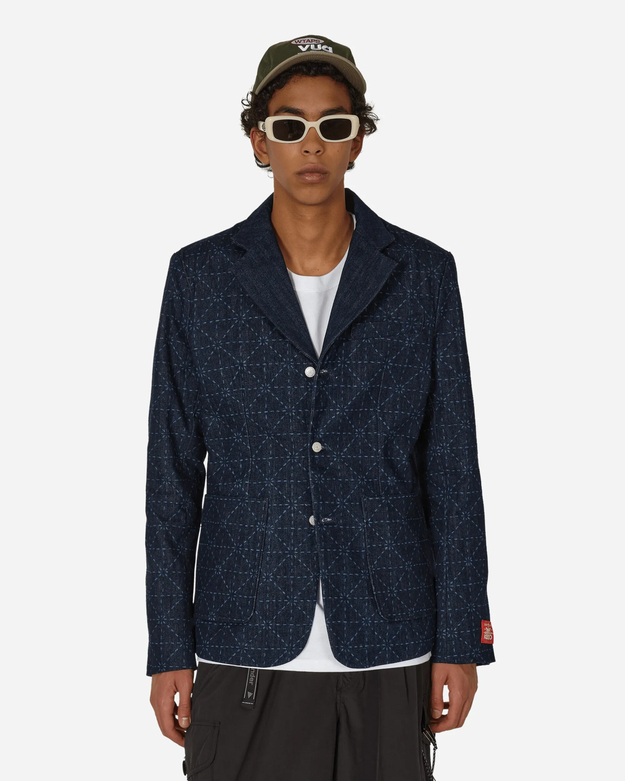 KENZO Paris Coats And Jackets^Levi’s® Printed Denim Blazer Rinse Blue