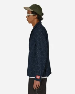 KENZO Paris Coats And Jackets^Levi’s® Printed Denim Blazer Rinse Blue