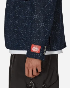 KENZO Paris Coats And Jackets^Levi’s® Printed Denim Blazer Rinse Blue