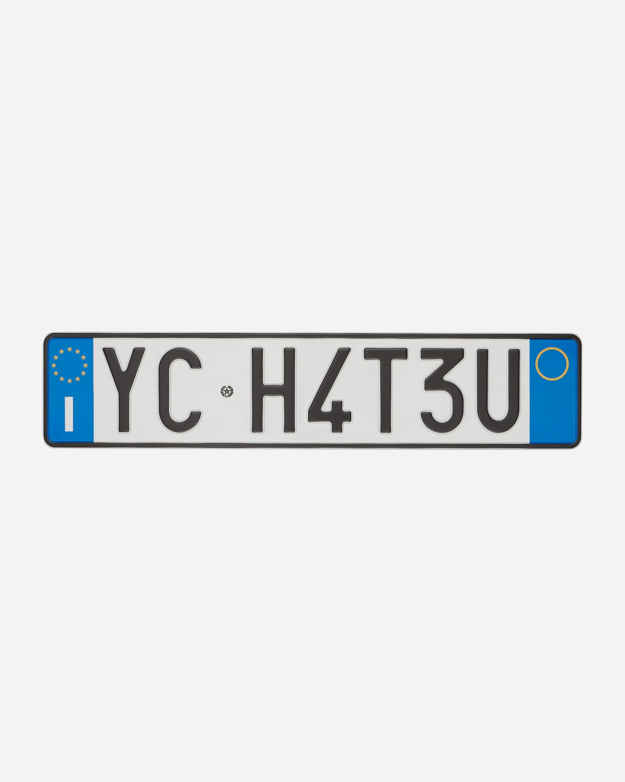 Youth Club Home^License Plate Multicolor