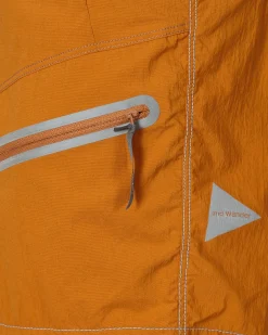 and wander Shorts^Light Hike Shorts Orange