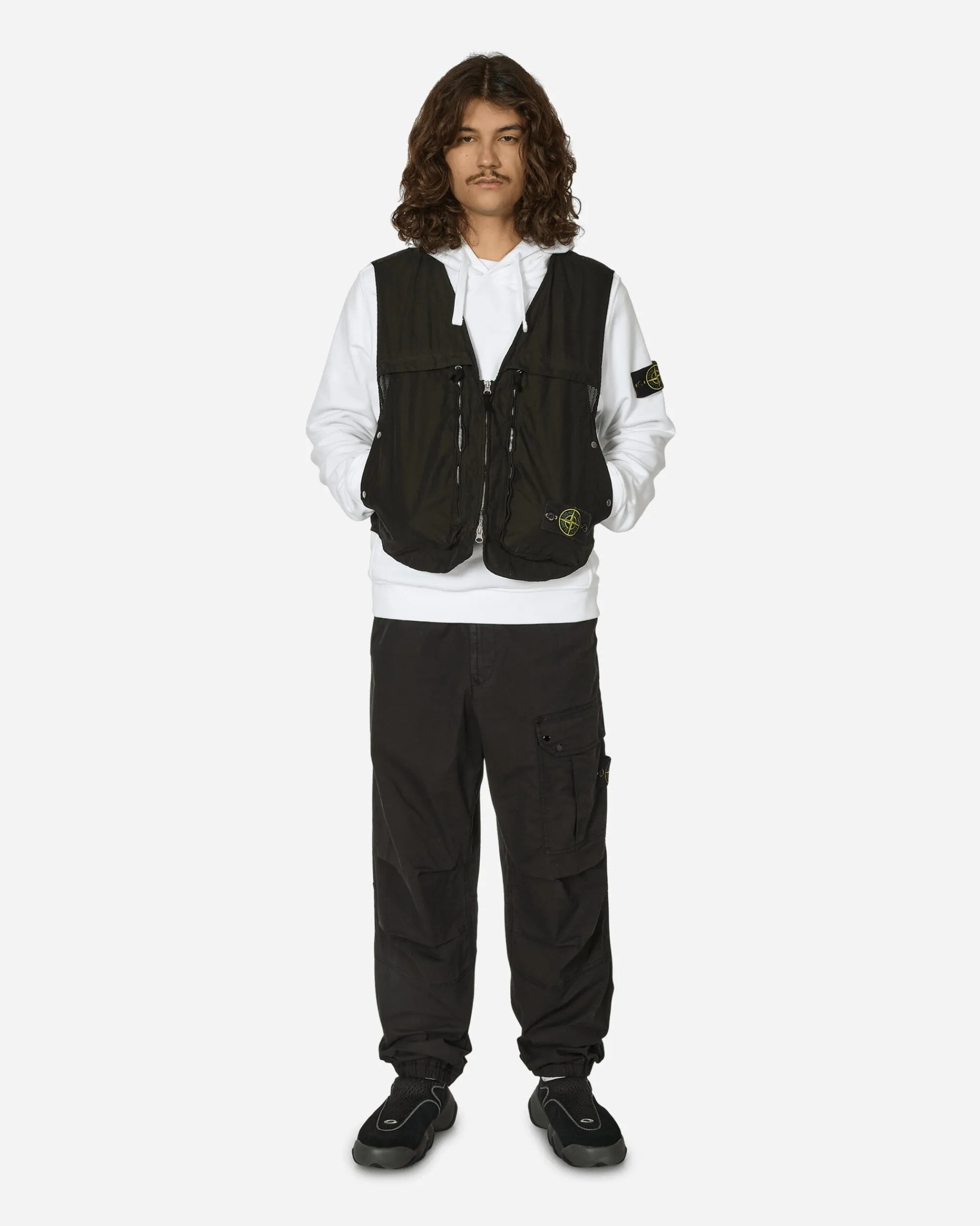 Stone Island Coats And Jackets^Light-TC Vest Black