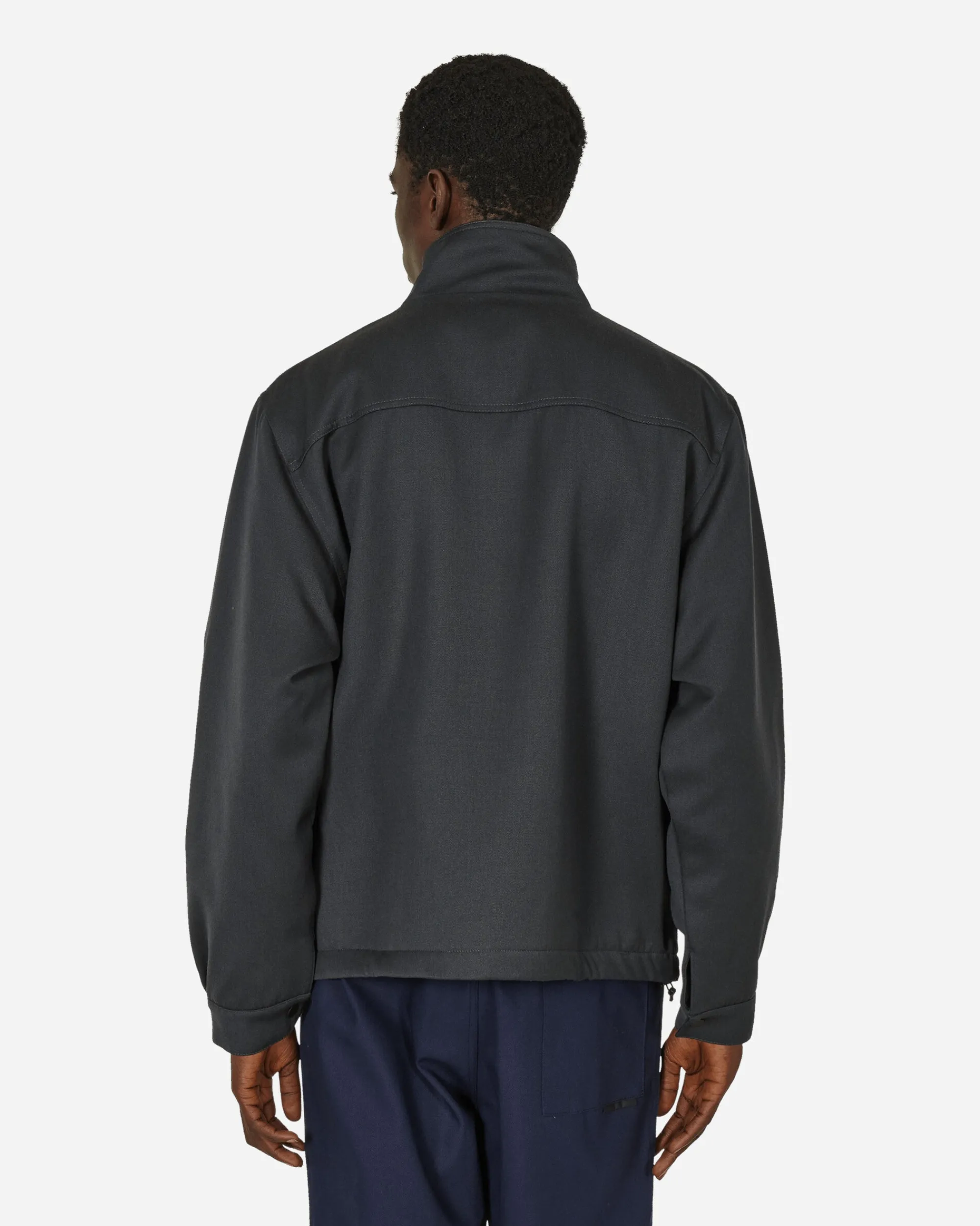 GR10K Coats And Jackets^Lined Polartec® Wool Jacket Coal Grey