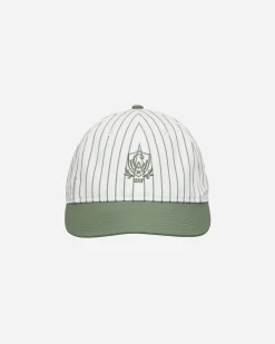 Carhartt WIP Hats|Hats^Linus Stripe Cap Park / White