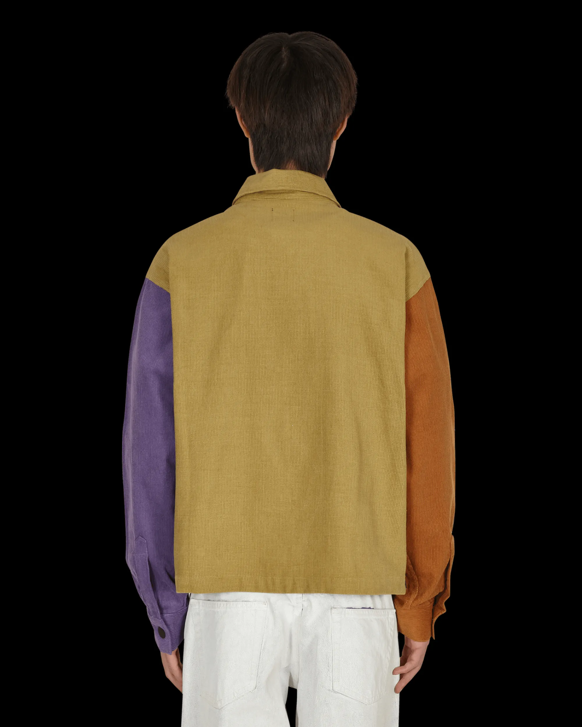 Brain Dead Shirts^Lizards Wide Wale Zip Shirt Multicolor