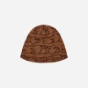 Sneeze Magazine Hats|Hats^Logo Beanie Brown