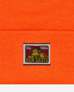 Ben Davis Hats|Hats^Logo Beanie Orange