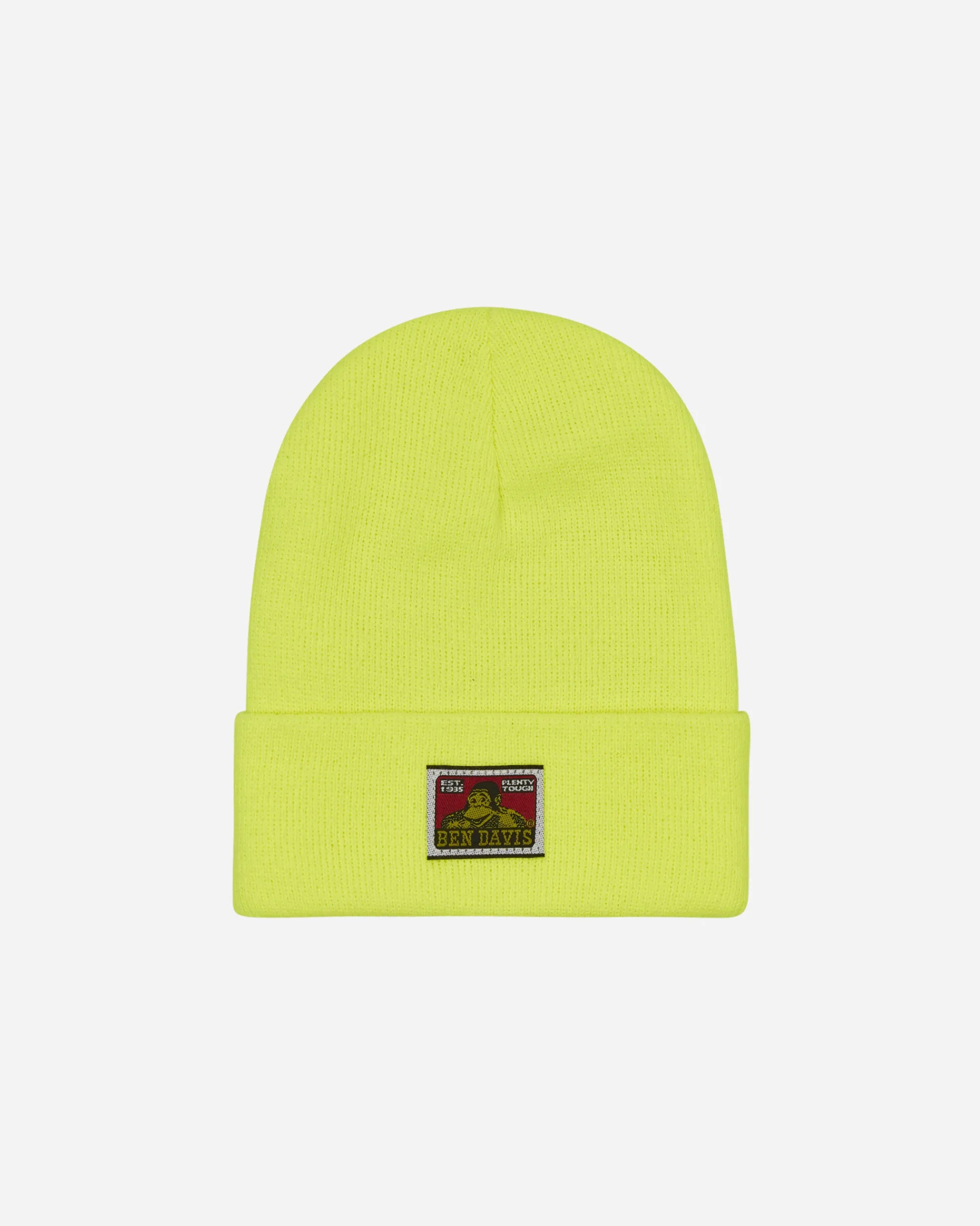 Ben Davis Hats|Hats^Logo Beanie Safety Yellow