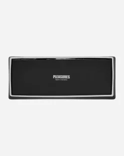 Pleasures Objects^Logo Ceramic Tray Black