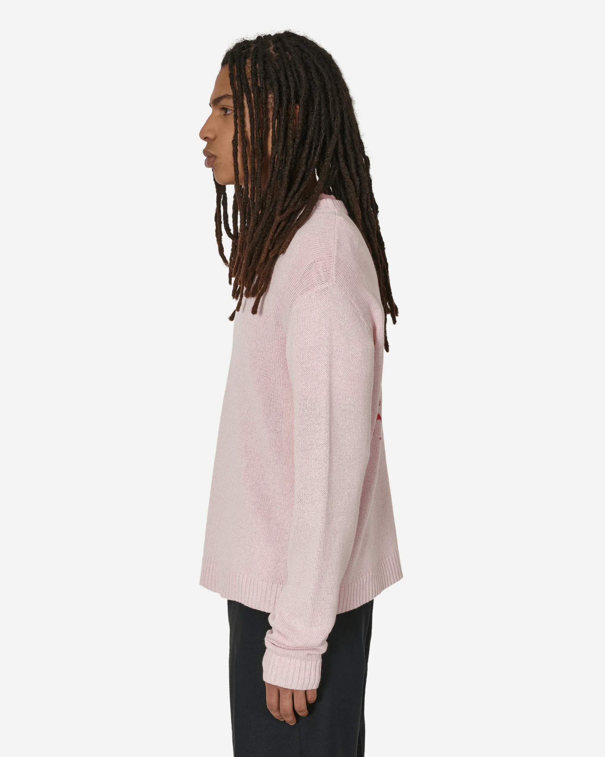 Stockholm (Surfboard) Club Knitwear^Logo Crewneck Sweater Pink