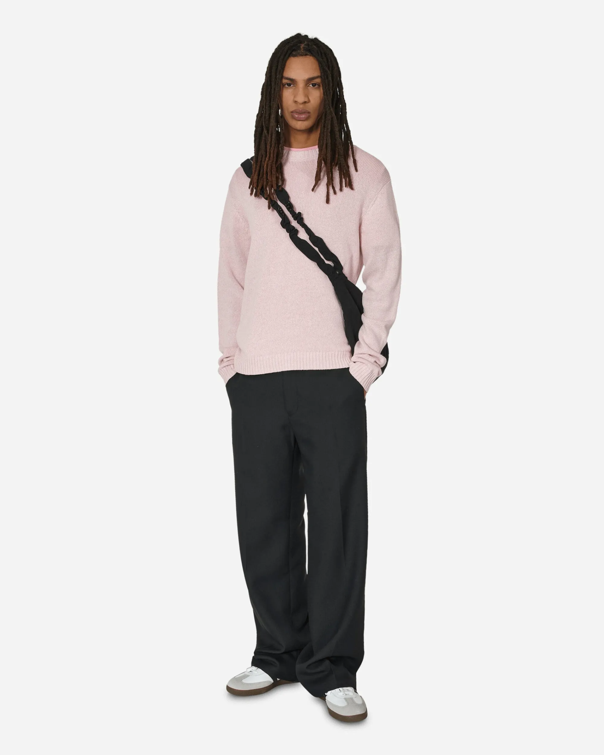 Stockholm (Surfboard) Club Knitwear^Logo Crewneck Sweater Pink
