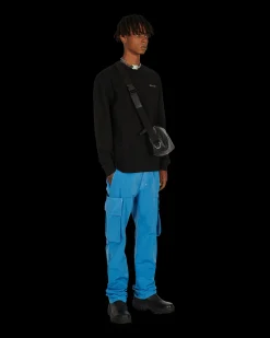 1017 ALYX 9SM Sweatshirts^Logo Crewneck Sweatshirt Black