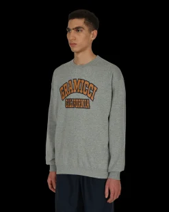 Gramicci Sweatshirts^Logo Crewneck Sweatshirt Grey