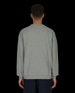 Gramicci Sweatshirts^Logo Crewneck Sweatshirt Grey