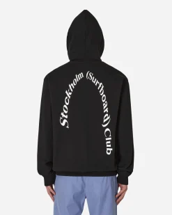 Stockholm (Surfboard) Club Sweatshirts^Logo Hooded Sweatshirt Black