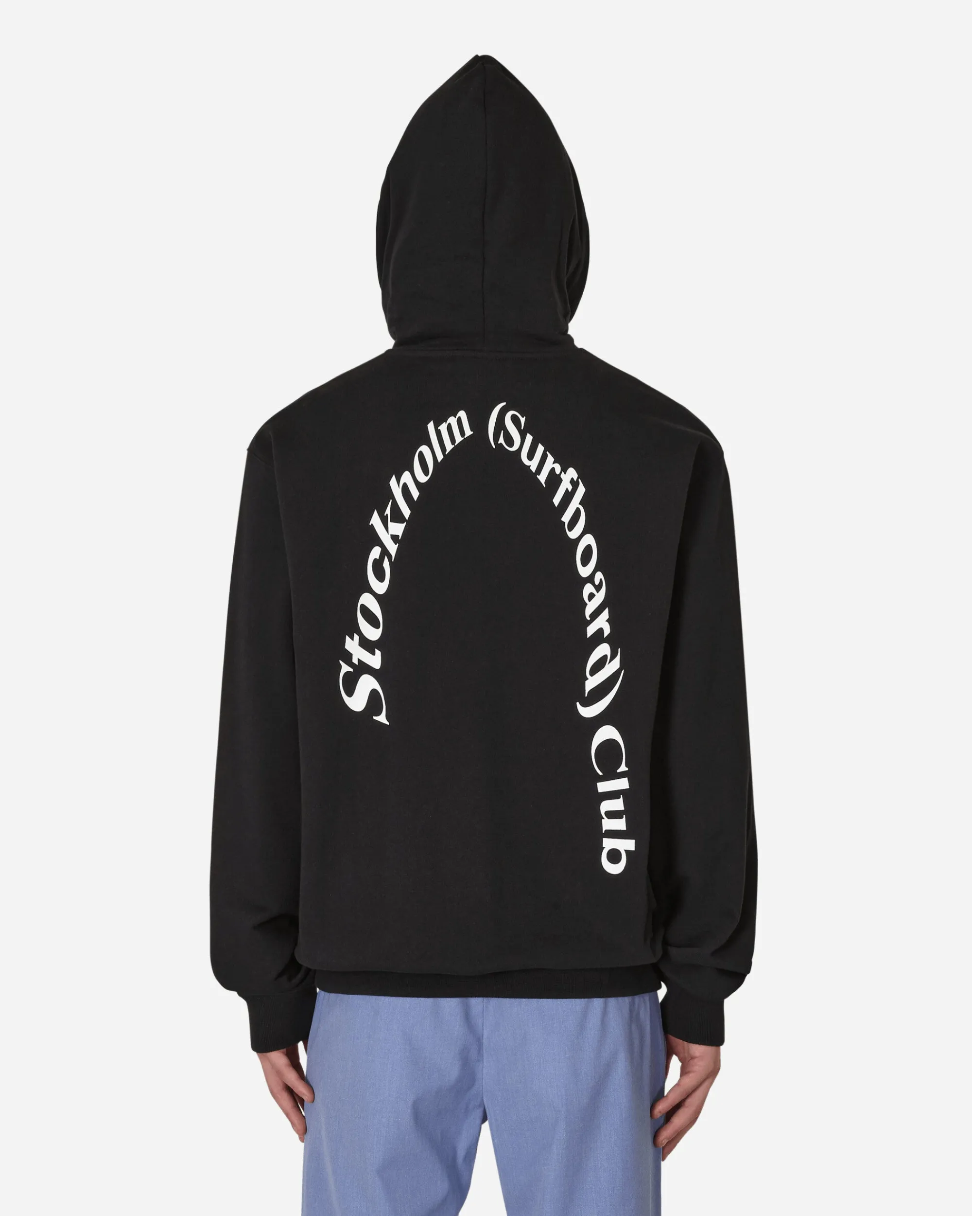 Stockholm (Surfboard) Club Sweatshirts^Logo Hooded Sweatshirt Black