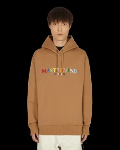 Mastermind World Sweatshirts^Logo Hooded Sweatshirt Brown