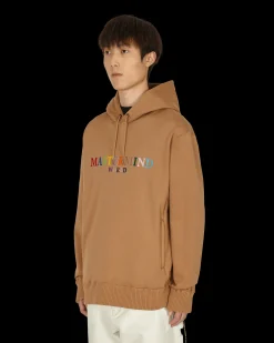 Mastermind World Sweatshirts^Logo Hooded Sweatshirt Brown