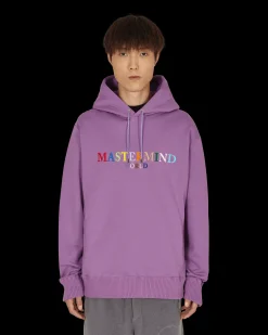 Mastermind World Sweatshirts^Logo Hooded Sweatshirt Purple