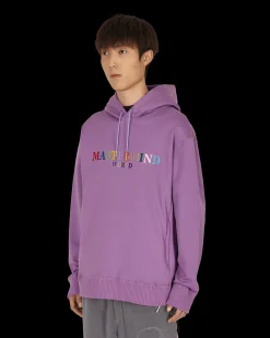 Mastermind World Sweatshirts^Logo Hooded Sweatshirt Purple