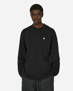 ROA T-Shirts^Logo Longsleeve T-Shirt Black