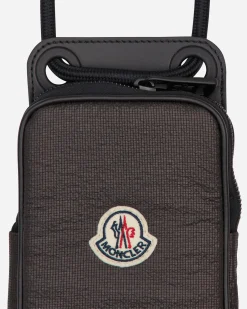 Moncler Bags And Backpacks|Bags And Backpacks^Logo Phone Case Brown