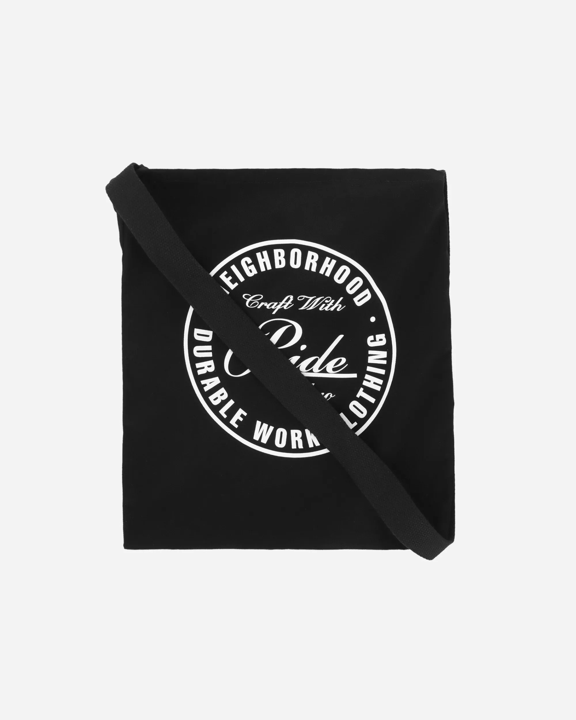 Neighborhood Bags·Shoulder|Bags·Shoulder^Logo Shoulder Bag Black