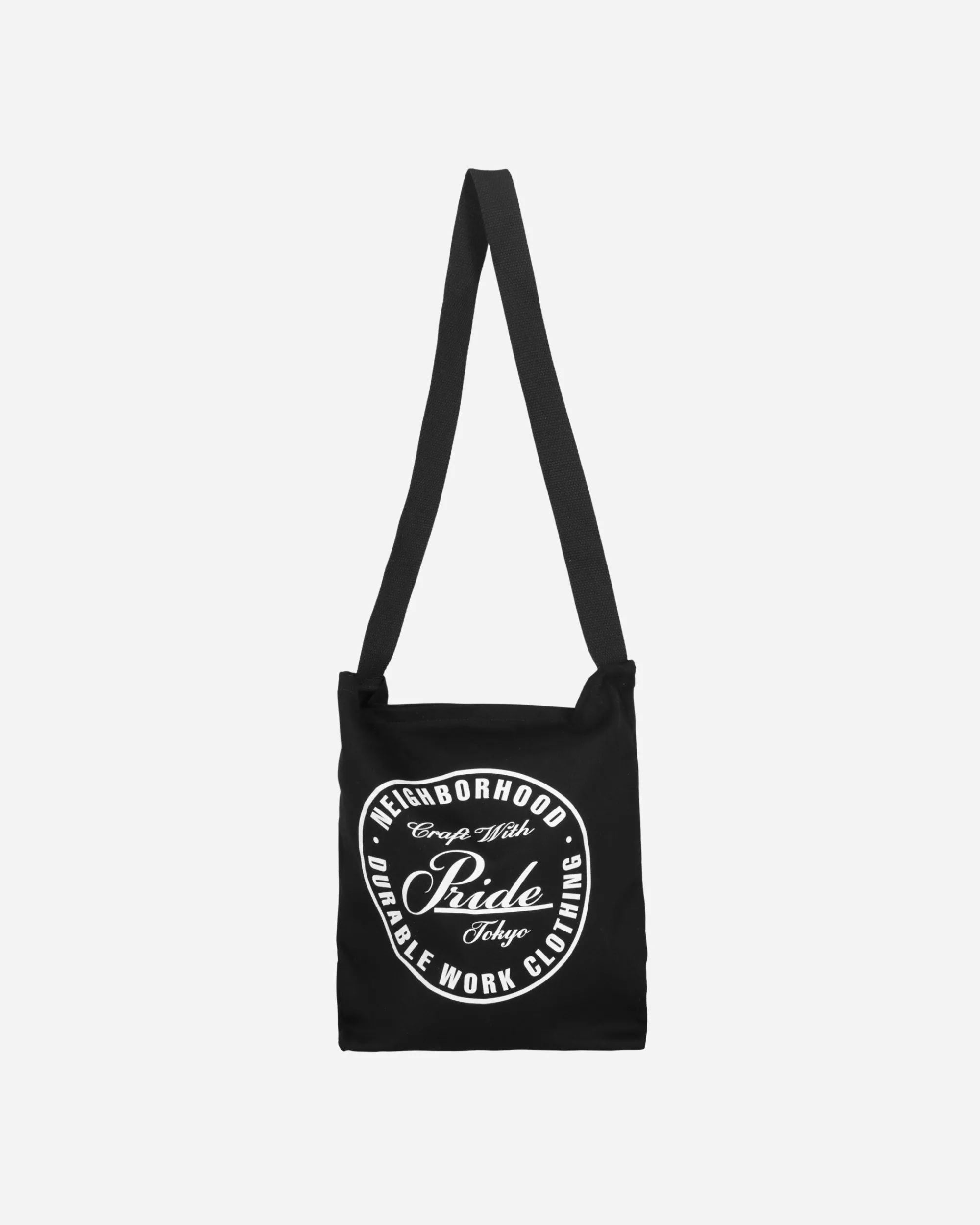 Neighborhood Bags·Shoulder|Bags·Shoulder^Logo Shoulder Bag Black
