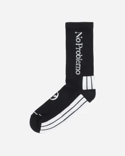 No Problemo Underwear^Logo Socks Black