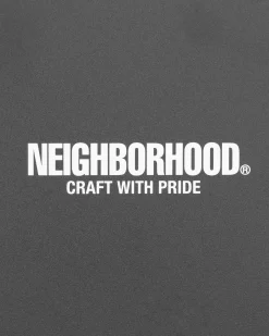 Neighborhood Home^Logo Trash Can Black