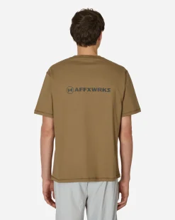 AFFXWRKS T-Shirts^Logo T-Shirt Desert Green