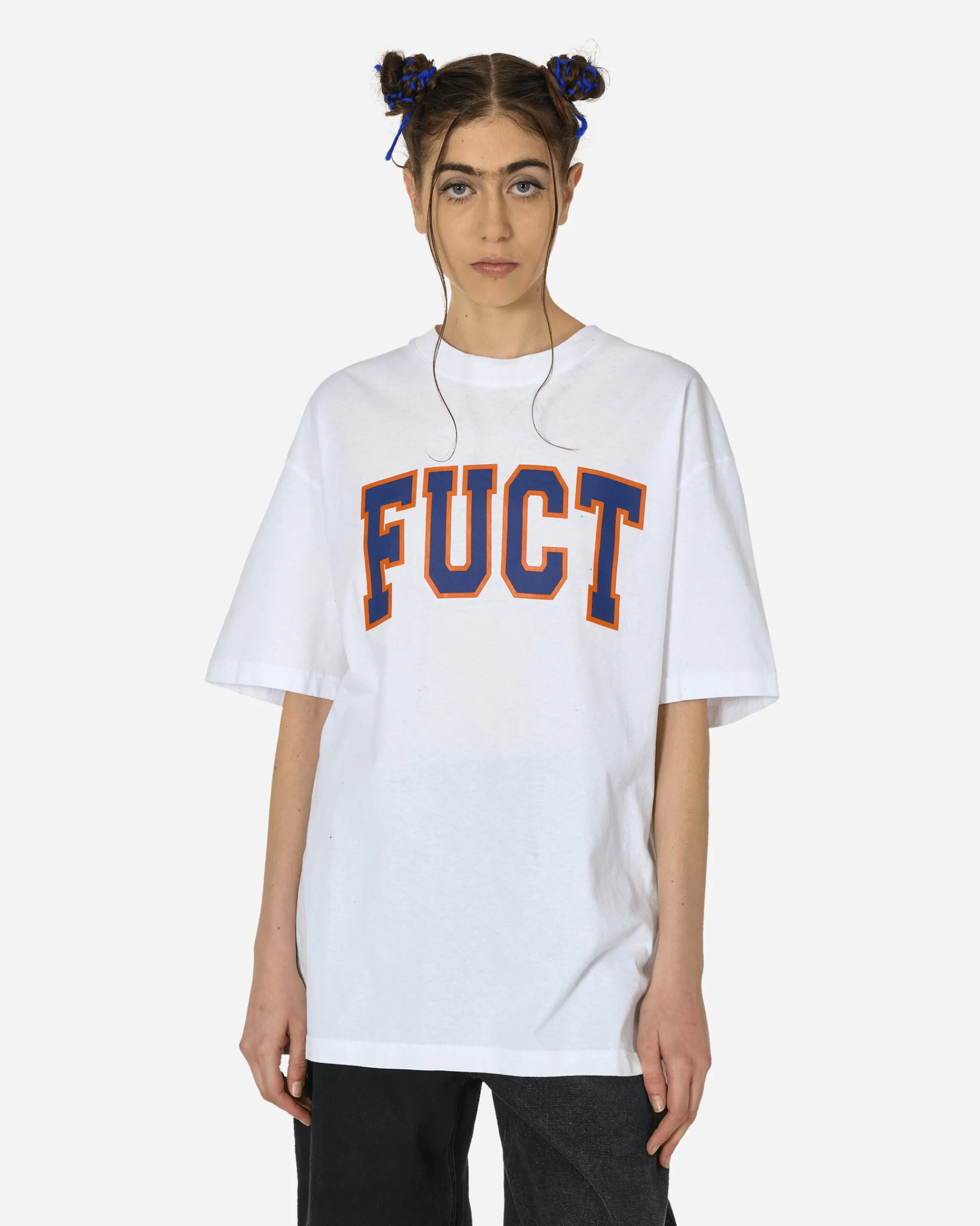 FUCT T-Shirts^Logo T-Shirt White