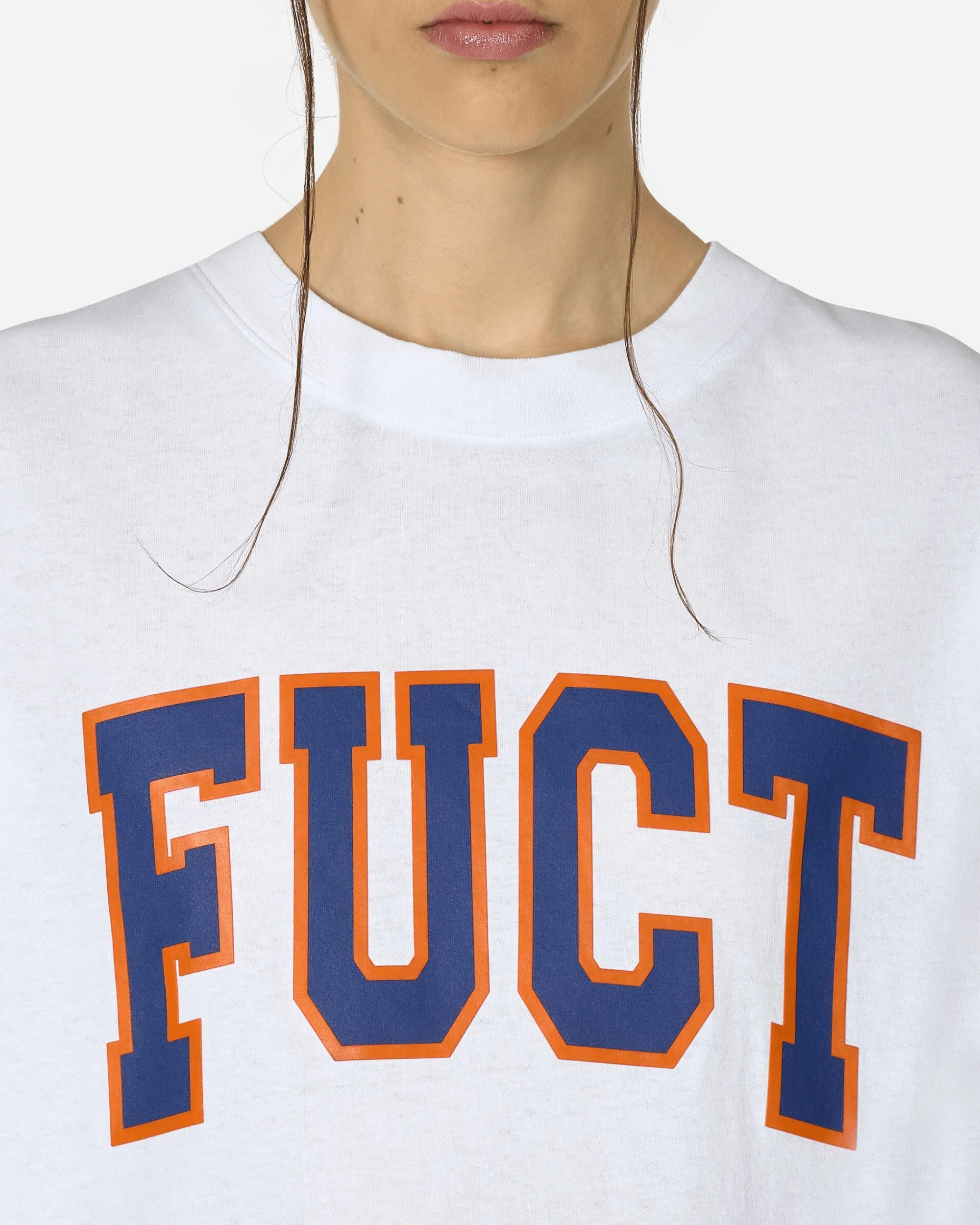 FUCT T-Shirts^Logo T-Shirt White